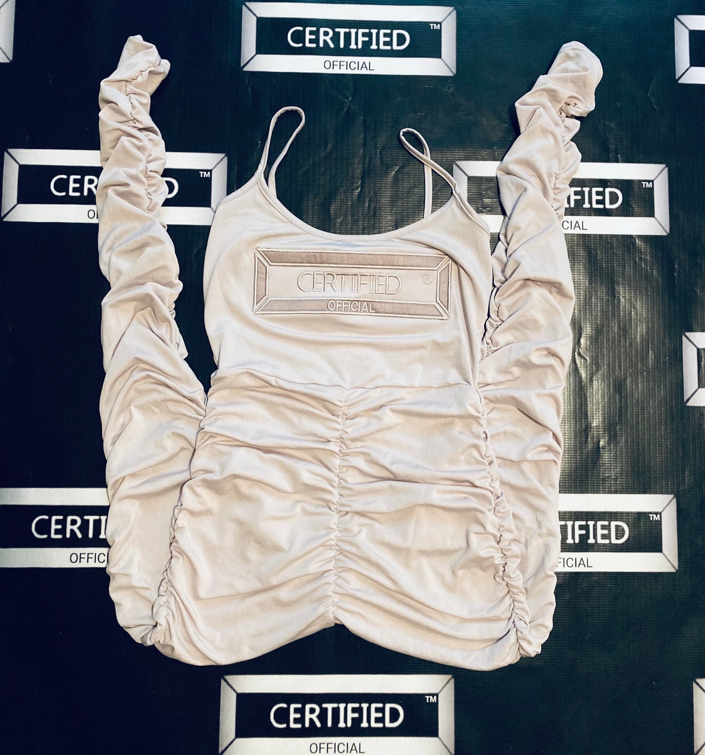 CFEMALE > CERTIFLY: WOMEN'S 1PC. ROMPER; APPLIQUE/ EMBROIDERED PRINT; CUTOUT w/ STRAPS.