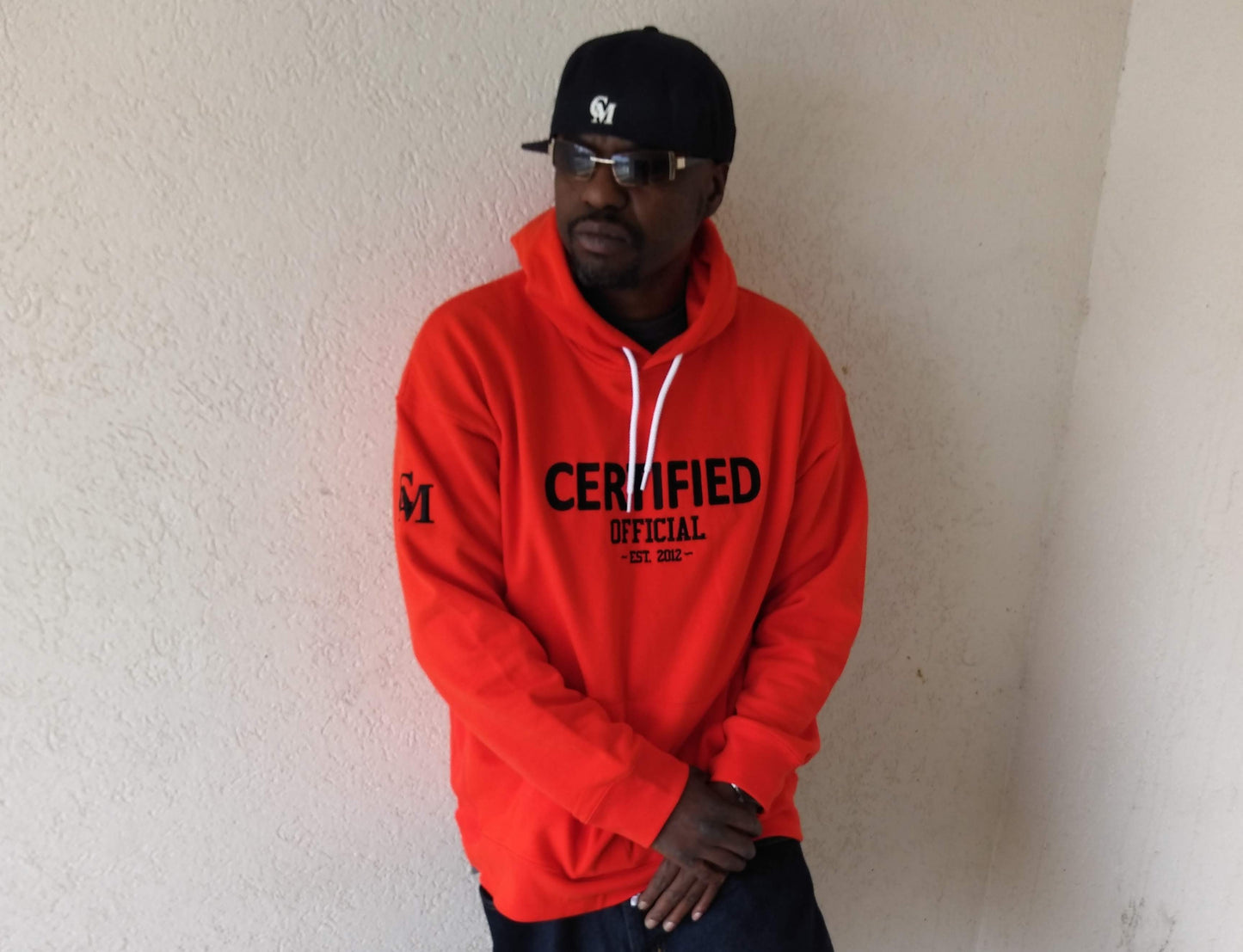 CMALE > N' MY HOODIE: FASHION PULLOVER SWEATSHIRT w/ HOOD; HOODIE; LONG SLEEVE; ORIGINAL DESIGN; EMBROIDERY PRINT.