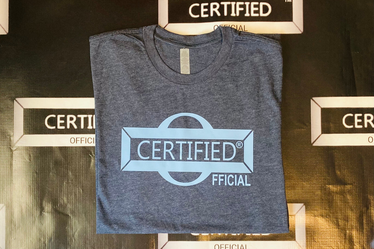 UNISEX > CHAPTAH TEW: OFFICIAL FASHION UNISEX SLIM FIT CREW NECK SHIRT; 2ND EDITION; ORIGINAL; SHORT SLEEVE; VINYL PRINT.