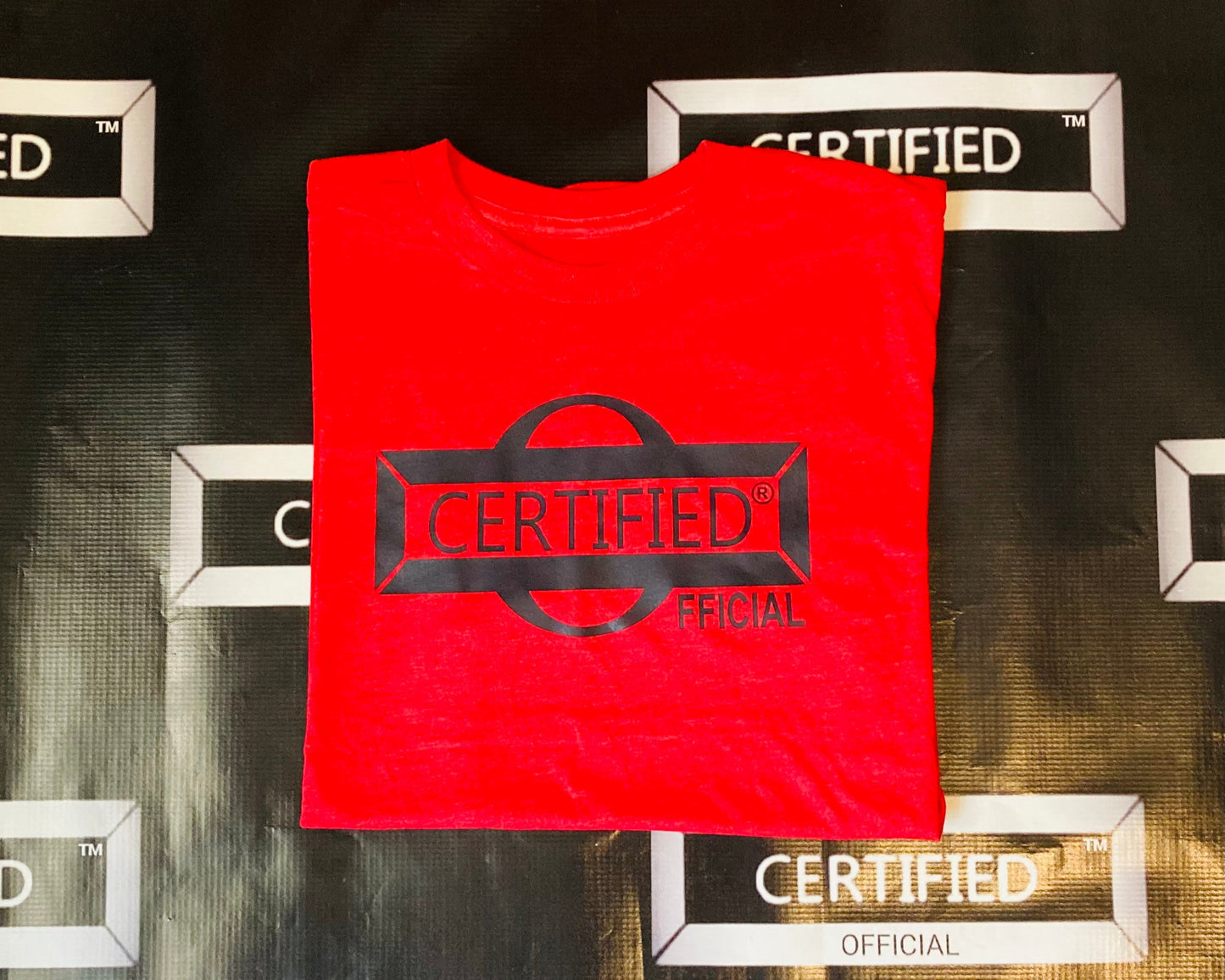 UNISEX > CHAPTAH TEW: OFFICIAL FASHION UNISEX SLIM FIT CREW NECK SHIRT; 2ND EDITION; ORIGINAL; SHORT SLEEVE; VINYL PRINT.