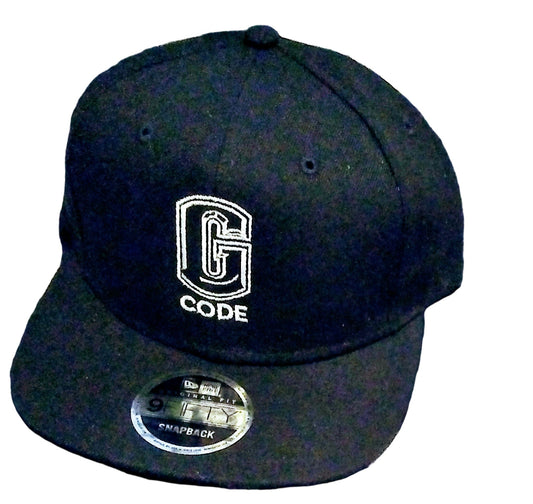 CMALE > A 'G' THANG HAT:  CERTIFIED MEN'S FASHION SNAPBACK-FITTED HAT; 100% POLYESTER; EMBROIDERY PRINT.