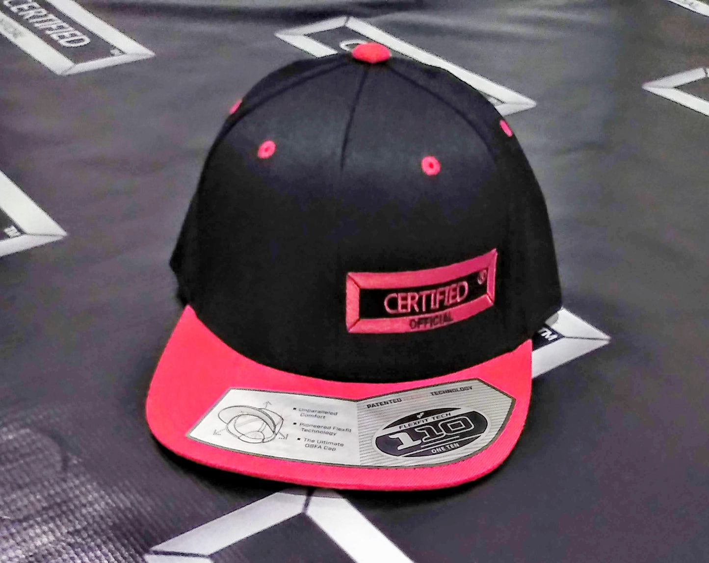 CMALE > FASHION SNAPBACK: MEN & BOYS 110 SNAPBACK CAP; 100% POLYESTER; ORIGINAL DESIGN; EMBROIDERY PRINT.