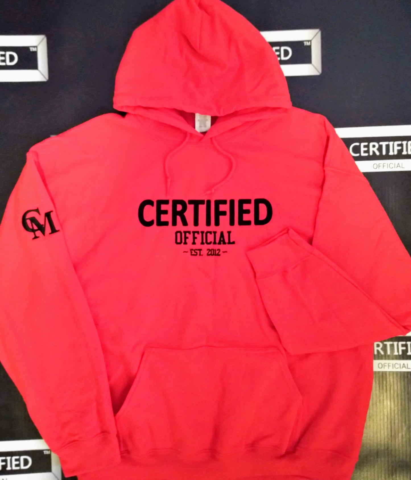 CMALE > N' MY HOODIE: FASHION PULLOVER SWEATSHIRT w/ HOOD; HOODIE; LONG SLEEVE; ORIGINAL DESIGN; EMBROIDERY PRINT.