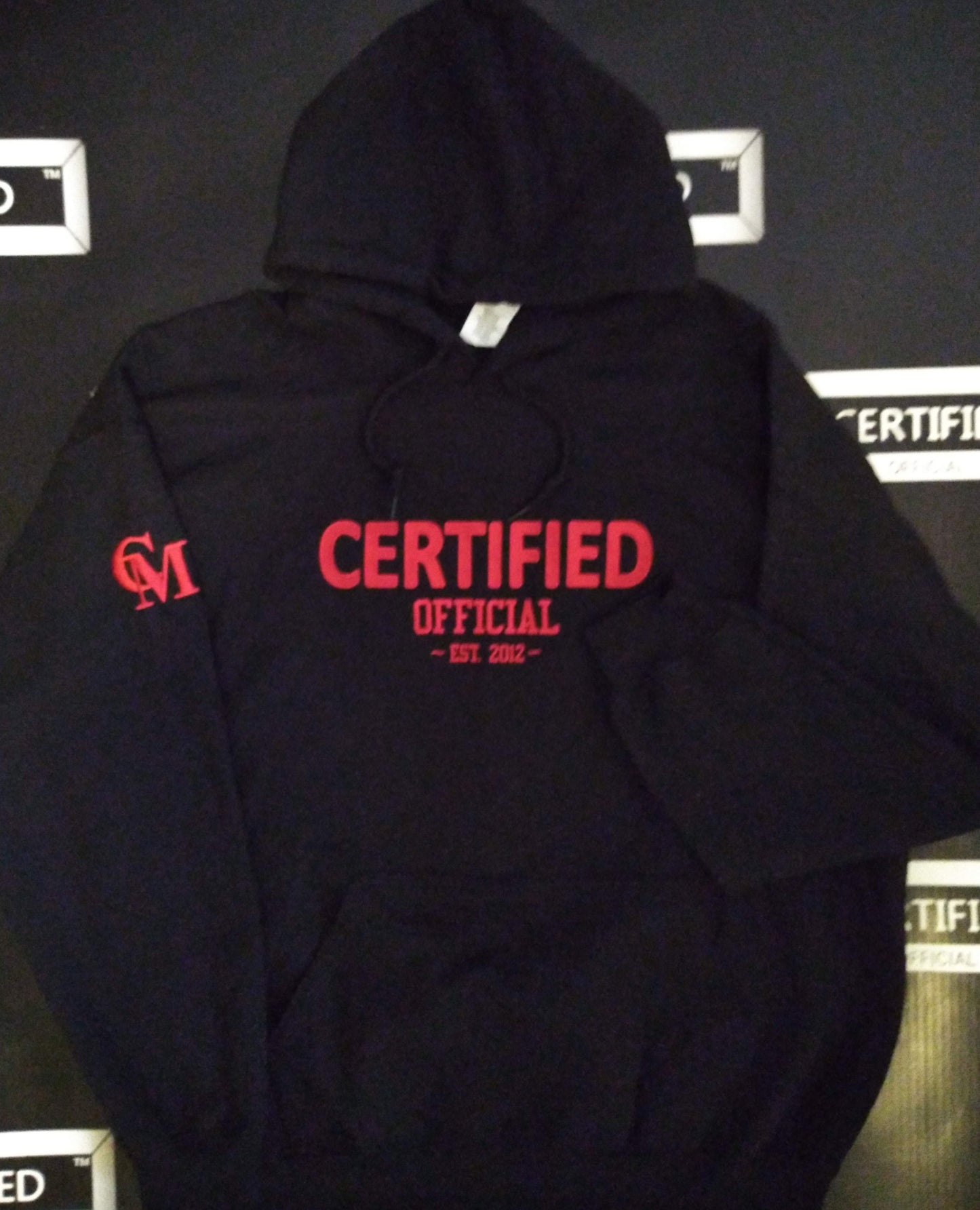 CMALE > N' MY HOODIE: FASHION PULLOVER SWEATSHIRT w/ HOOD; HOODIE; LONG SLEEVE; ORIGINAL DESIGN; EMBROIDERY PRINT.