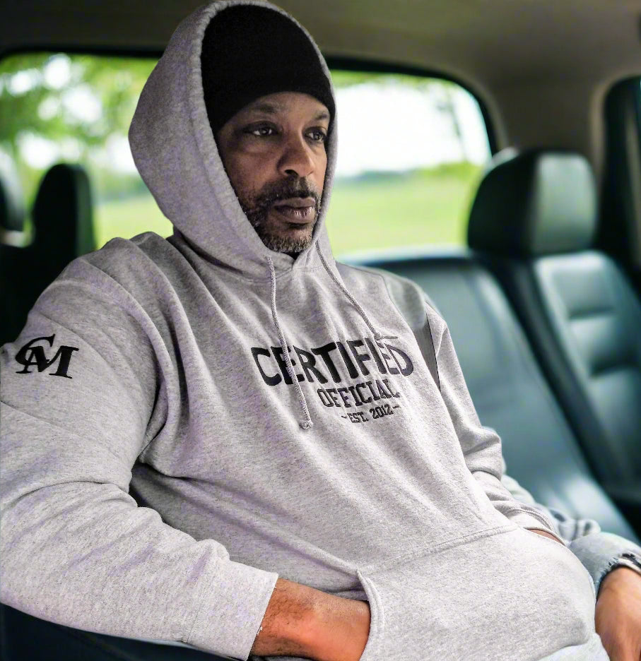 CMALE > N' MY HOODIE: FASHION PULLOVER SWEATSHIRT w/ HOOD; HOODIE; LONG SLEEVE; ORIGINAL DESIGN; EMBROIDERY PRINT.