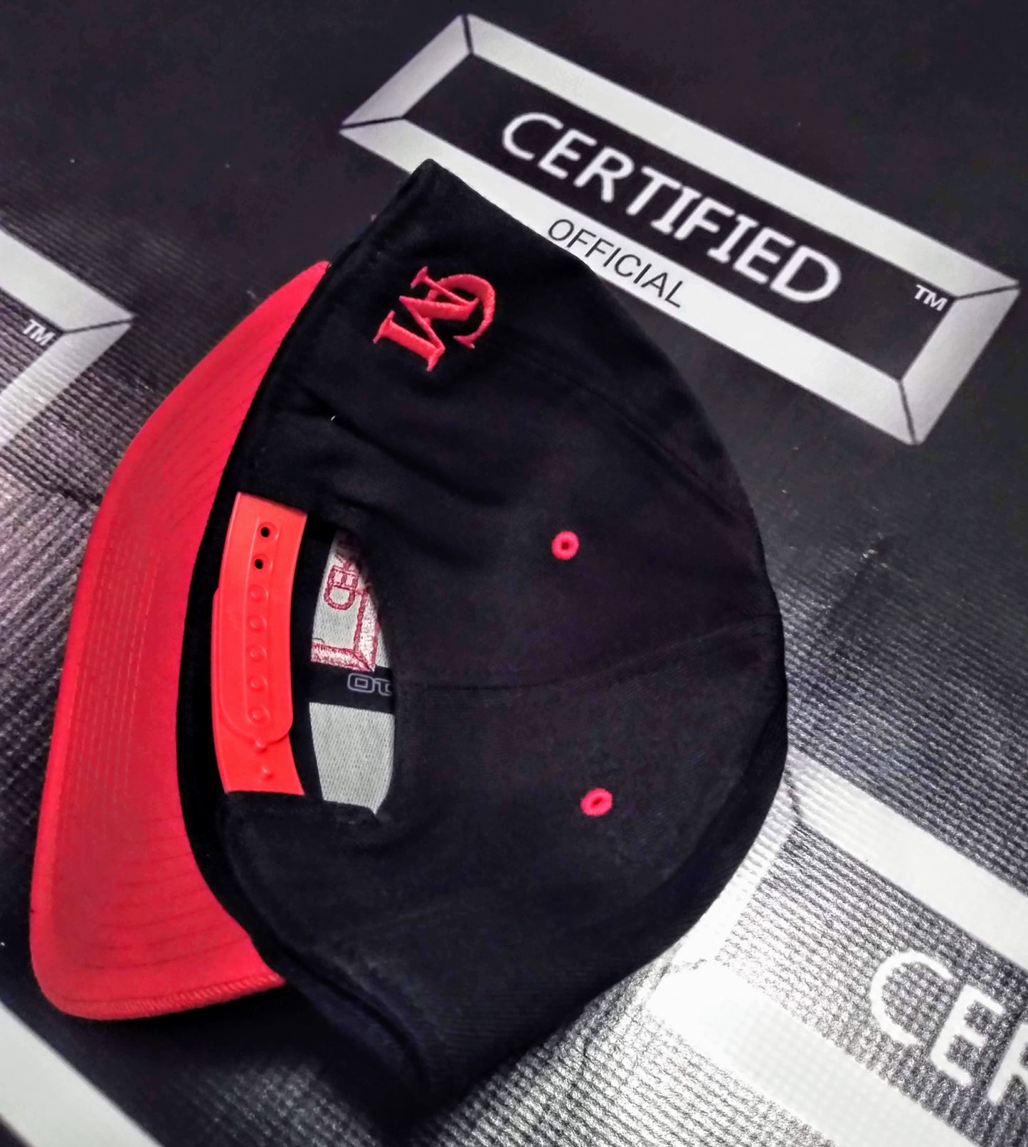 CMALE > FASHION SNAPBACK: MEN & BOYS 110 SNAPBACK CAP; 100% POLYESTER; ORIGINAL DESIGN; EMBROIDERY PRINT.