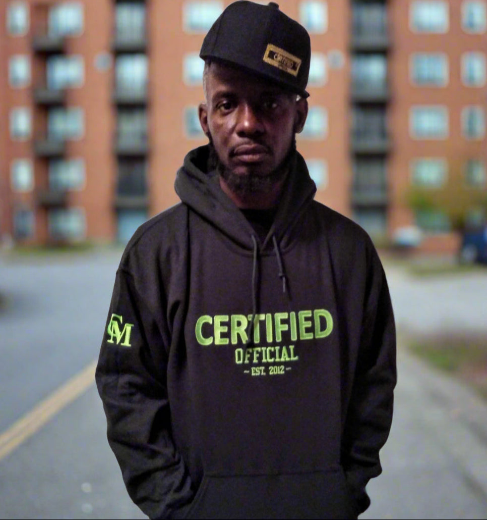 CMALE > N' MY HOODIE: FASHION PULLOVER SWEATSHIRT w/ HOOD; HOODIE; LONG SLEEVE; ORIGINAL DESIGN; EMBROIDERY PRINT.