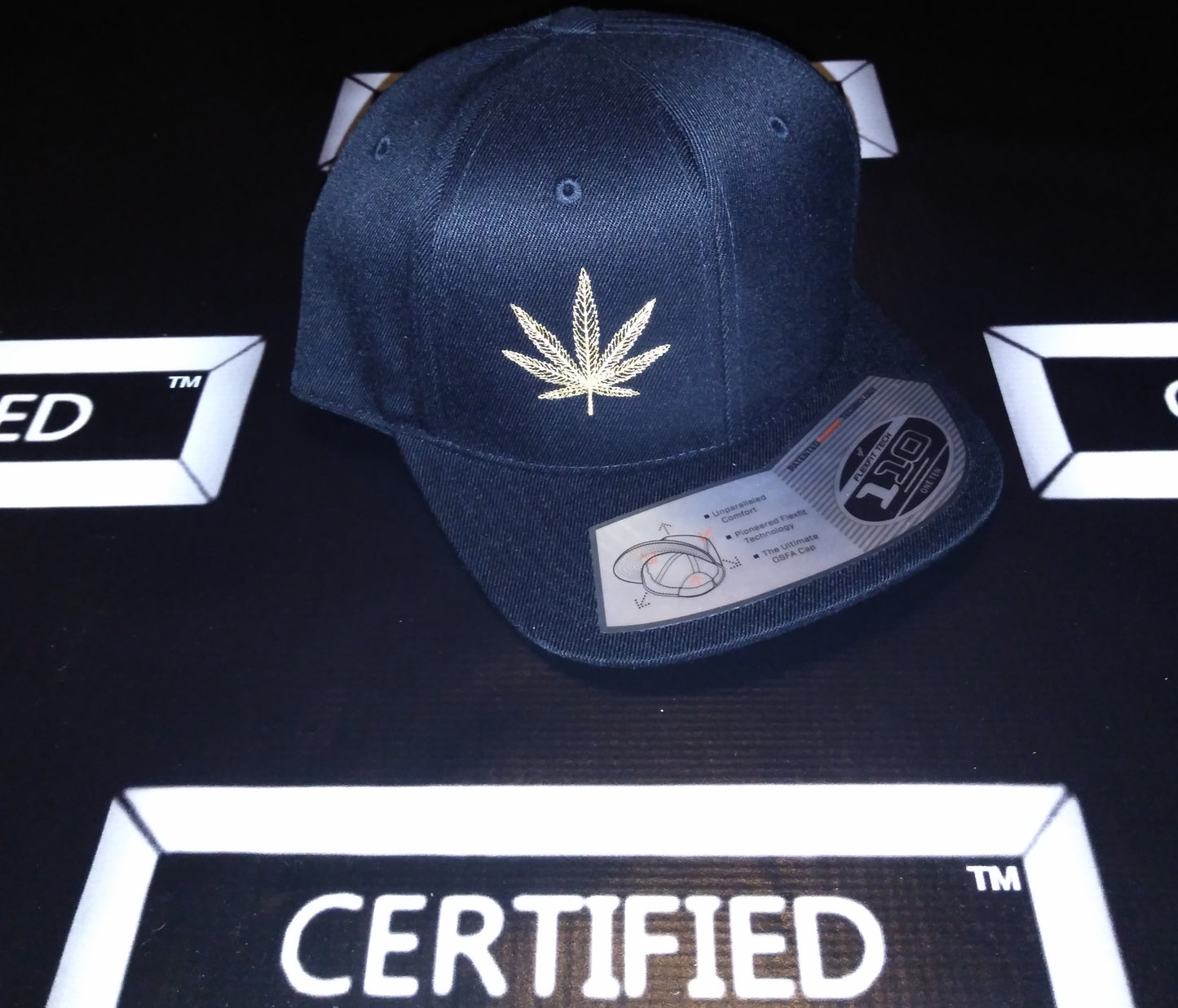 [CERTIFIED] OFFICIAL [MALE]>[CERTIFIED] STONER: DESIGNER PREMIUM, SNAPBACK/FITTED CAPS