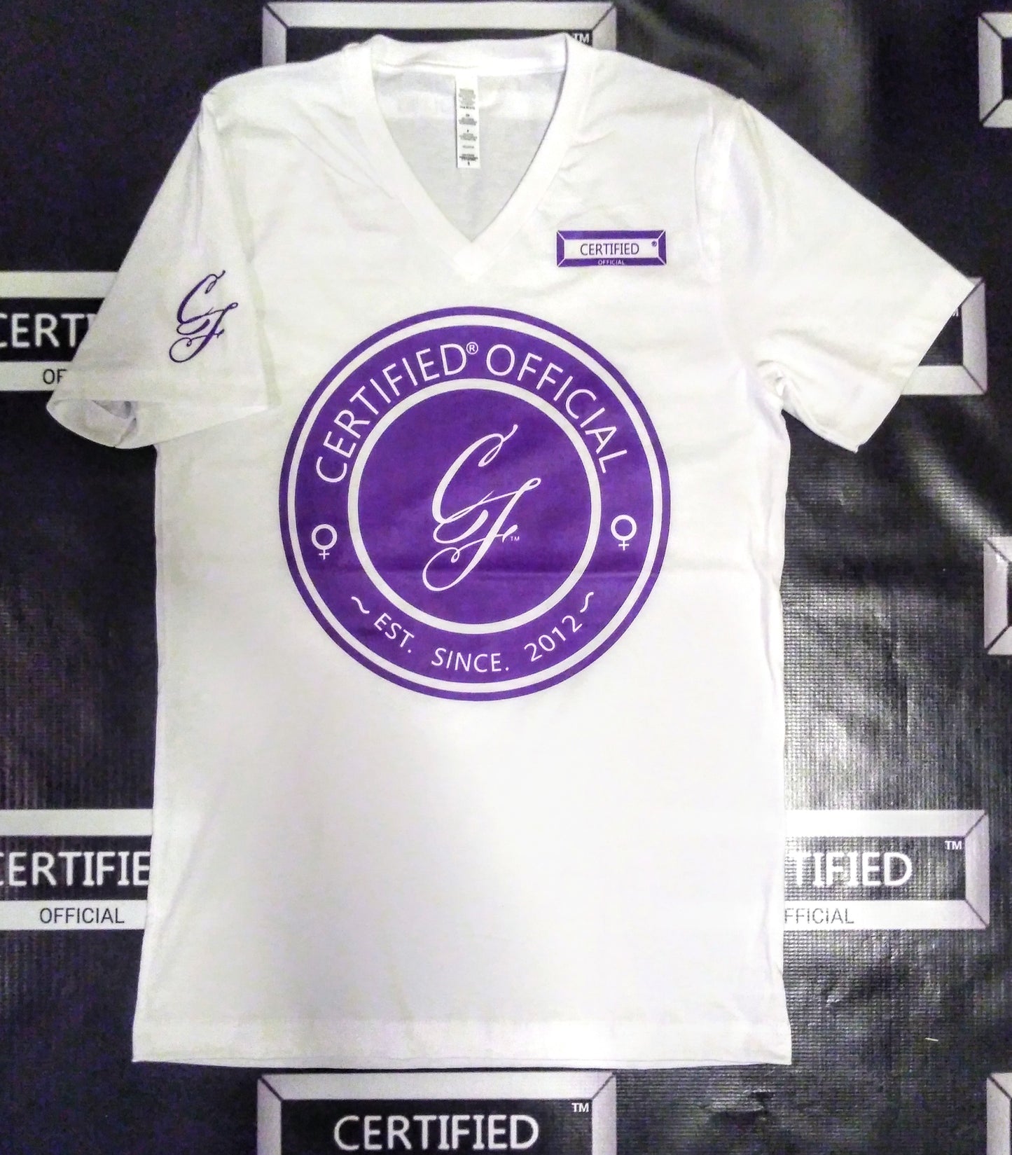 [CERTIFIED] OFFICIAL [FEMALE] > SHIRT OF ARMZ: DESIGNER URBAN/POP V-NECK T-SHIRT