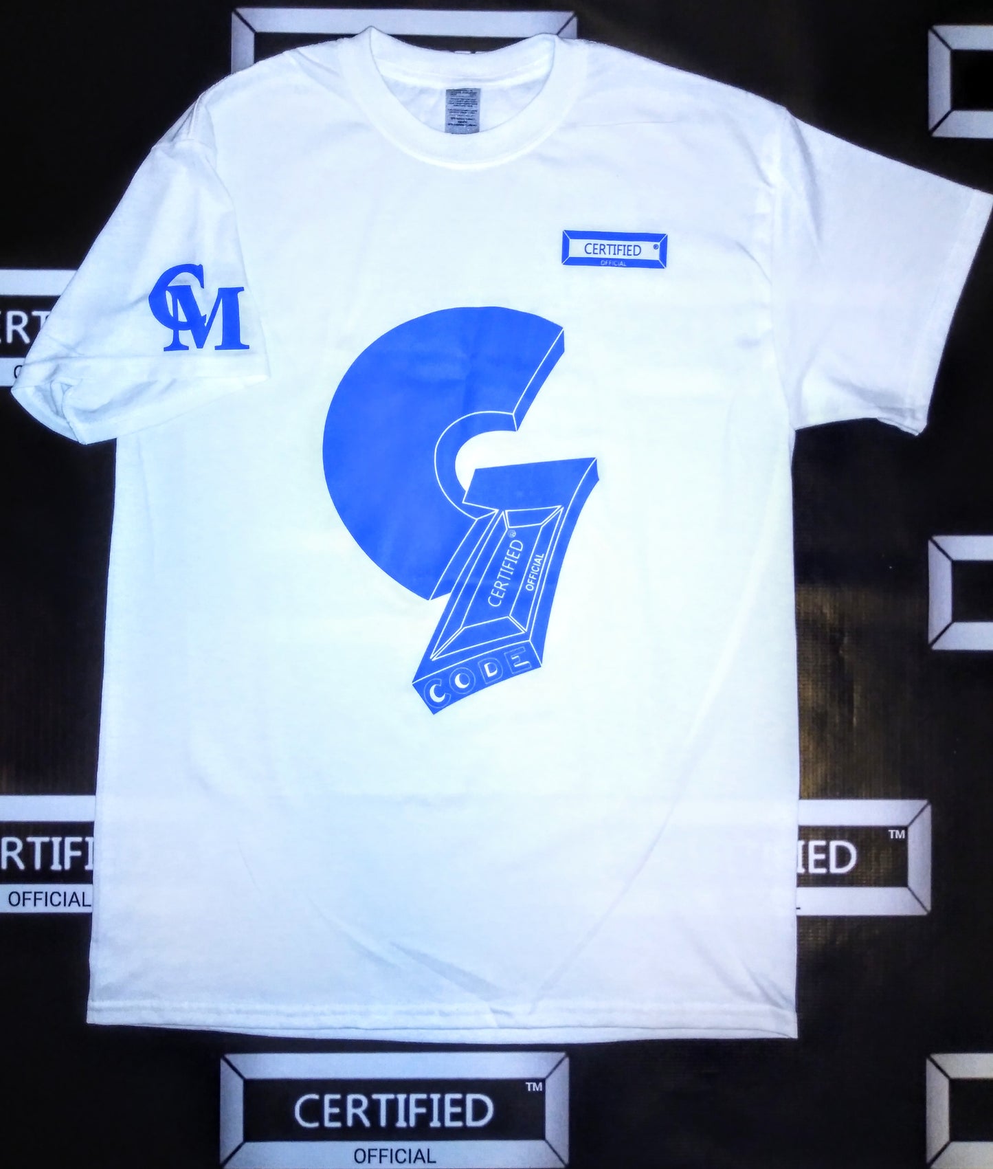 CMALE: G THANG (REMIX) > TY G. EDITION (2020); MEN'S FASHION SLIM FIT CREWNECK SHIRT; SHORT-SLEEVE; SCREEN PRINT.