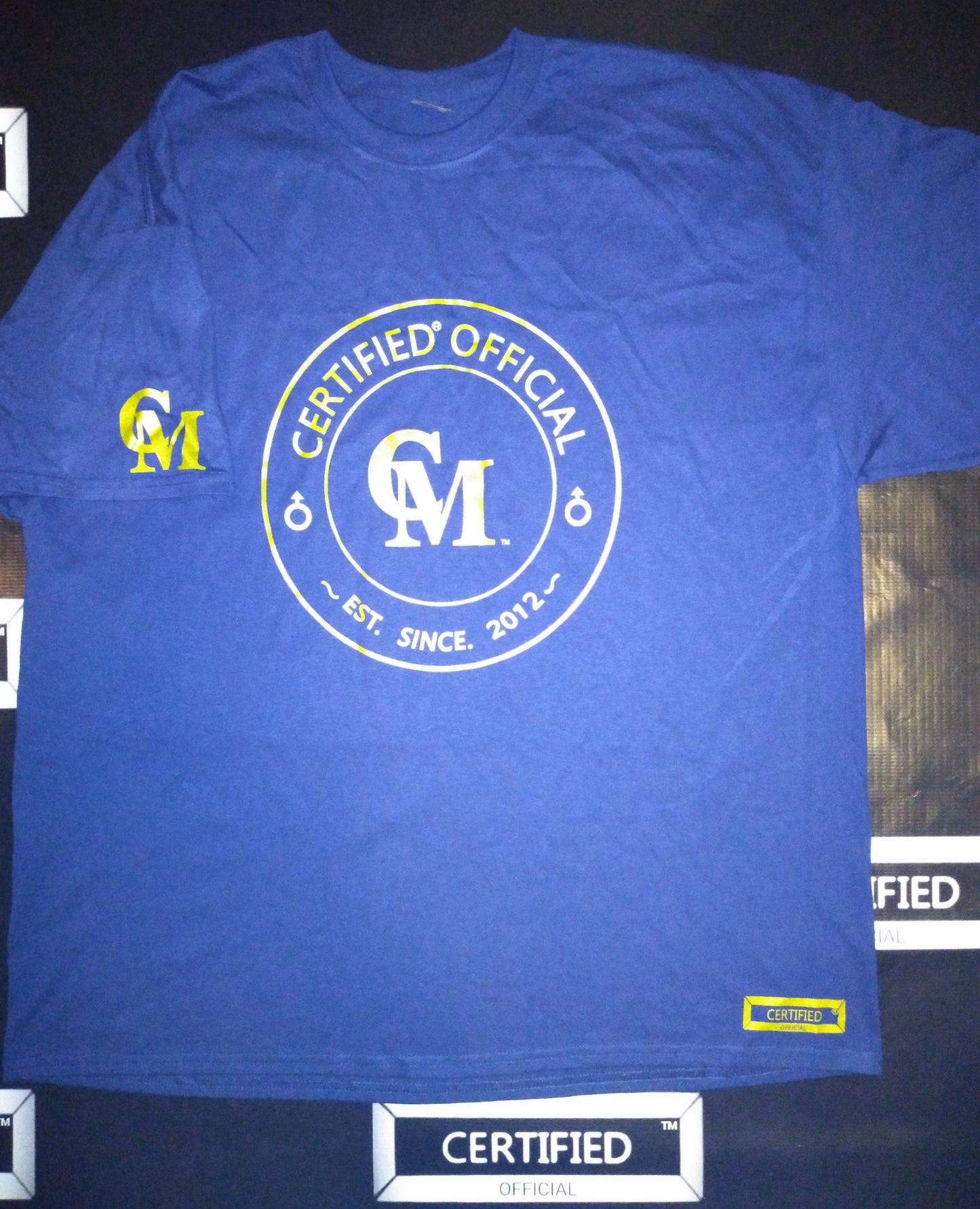 [CERTIFIED] MALE > SHIRT OF ARMZ: CREWNECK T-SHIRT; SHORT-SLEEVE