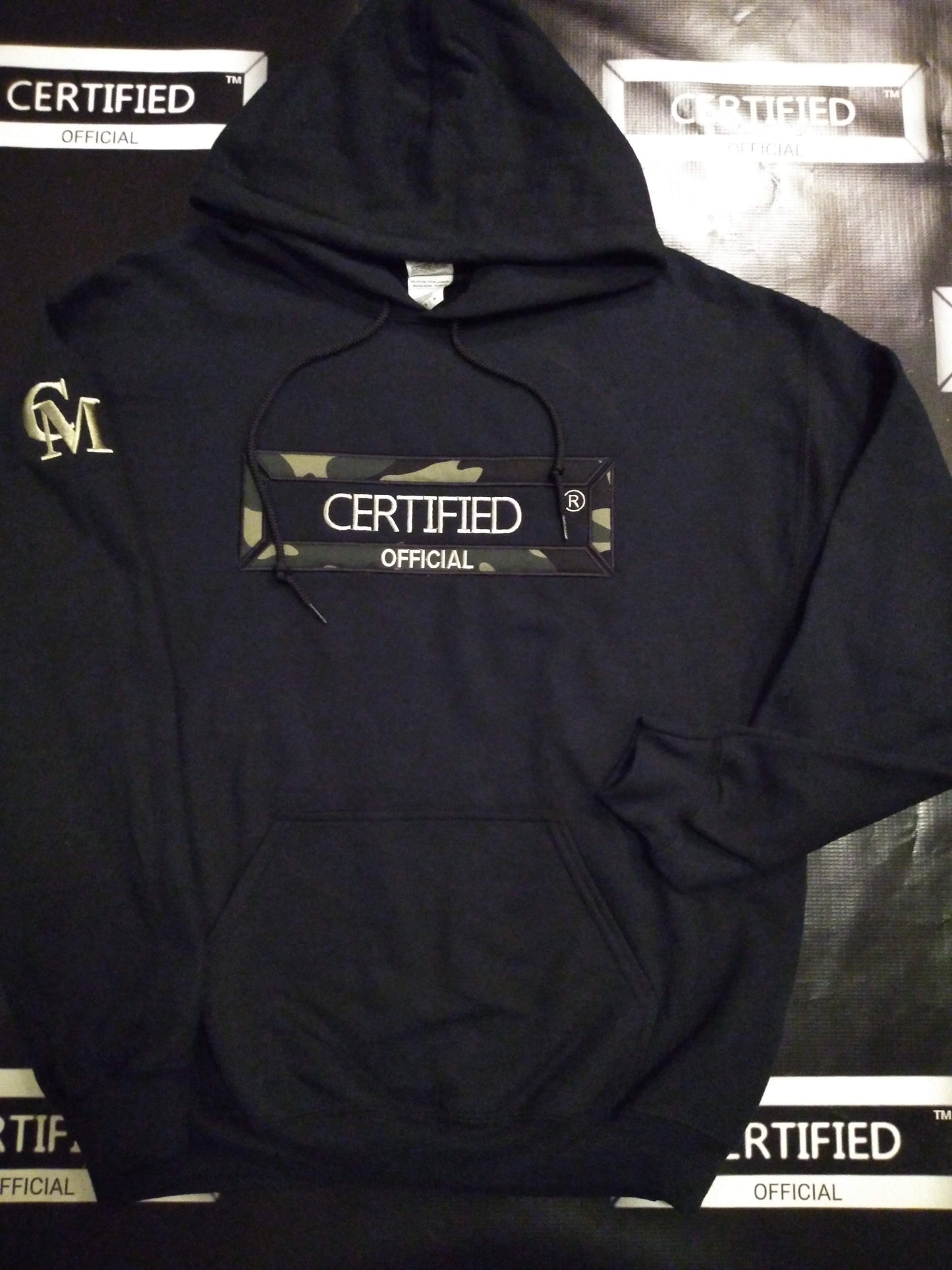 CMALE > EQUALITY: PULLOVER SWEATSHIRT w/ HOOD; HOODIE; LONG SLEEVE; ORIGINAL DESIGN; APPLIQUE PRINT.