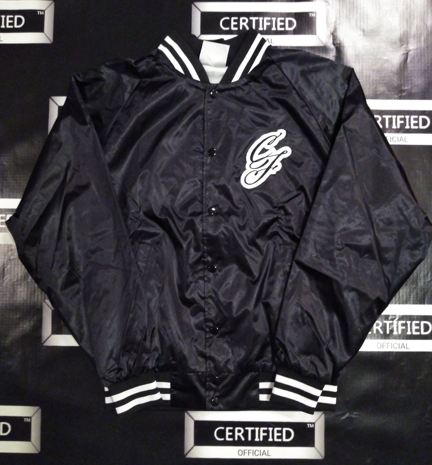 [CERTIFIED] FEMALE: TEAM > WOMEN'S SATIN BASEBALL LETERMAN JACKETS