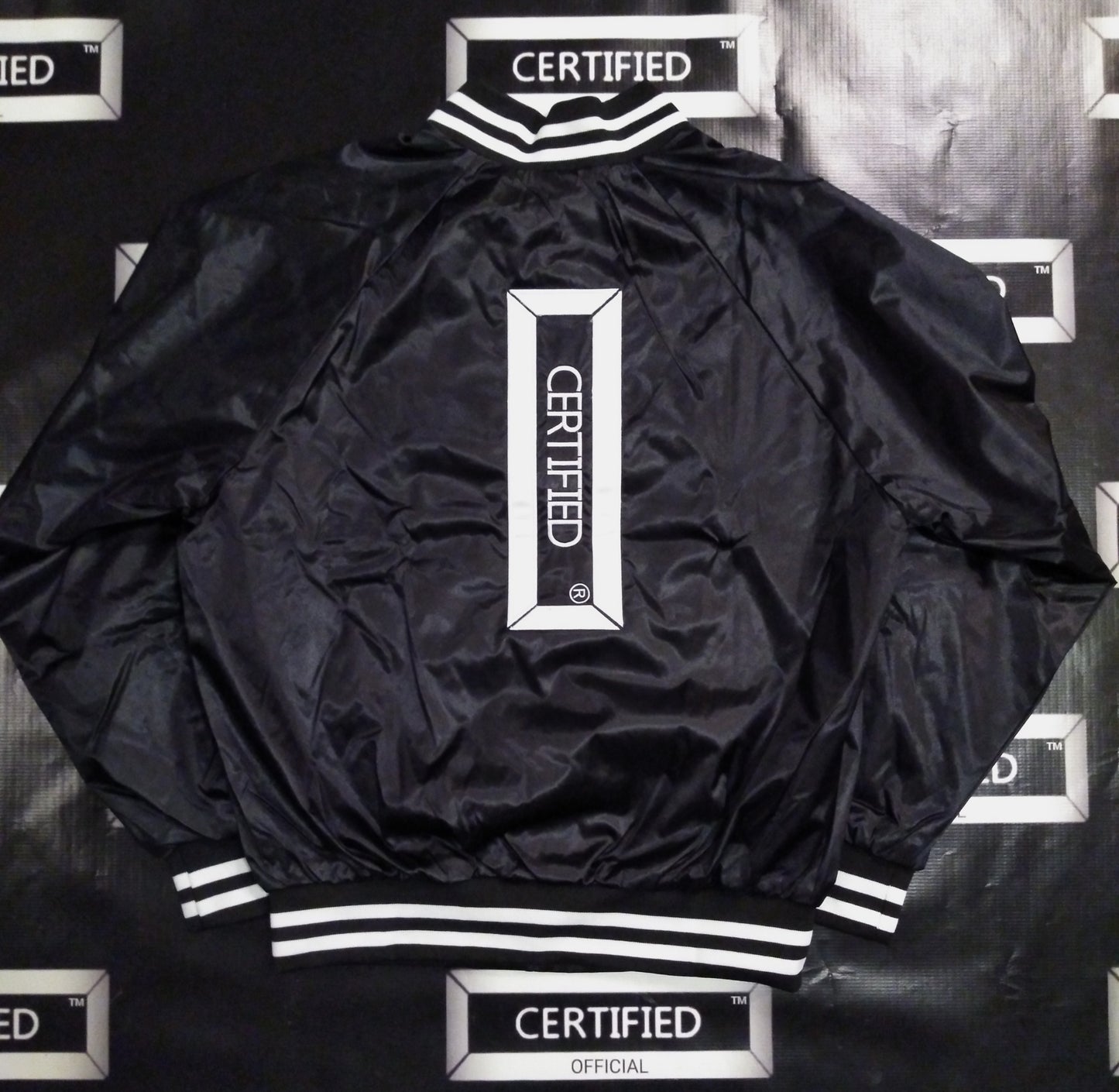 [CERTIFIED] FEMALE: TEAM > WOMEN'S SATIN BASEBALL LETERMAN JACKETS