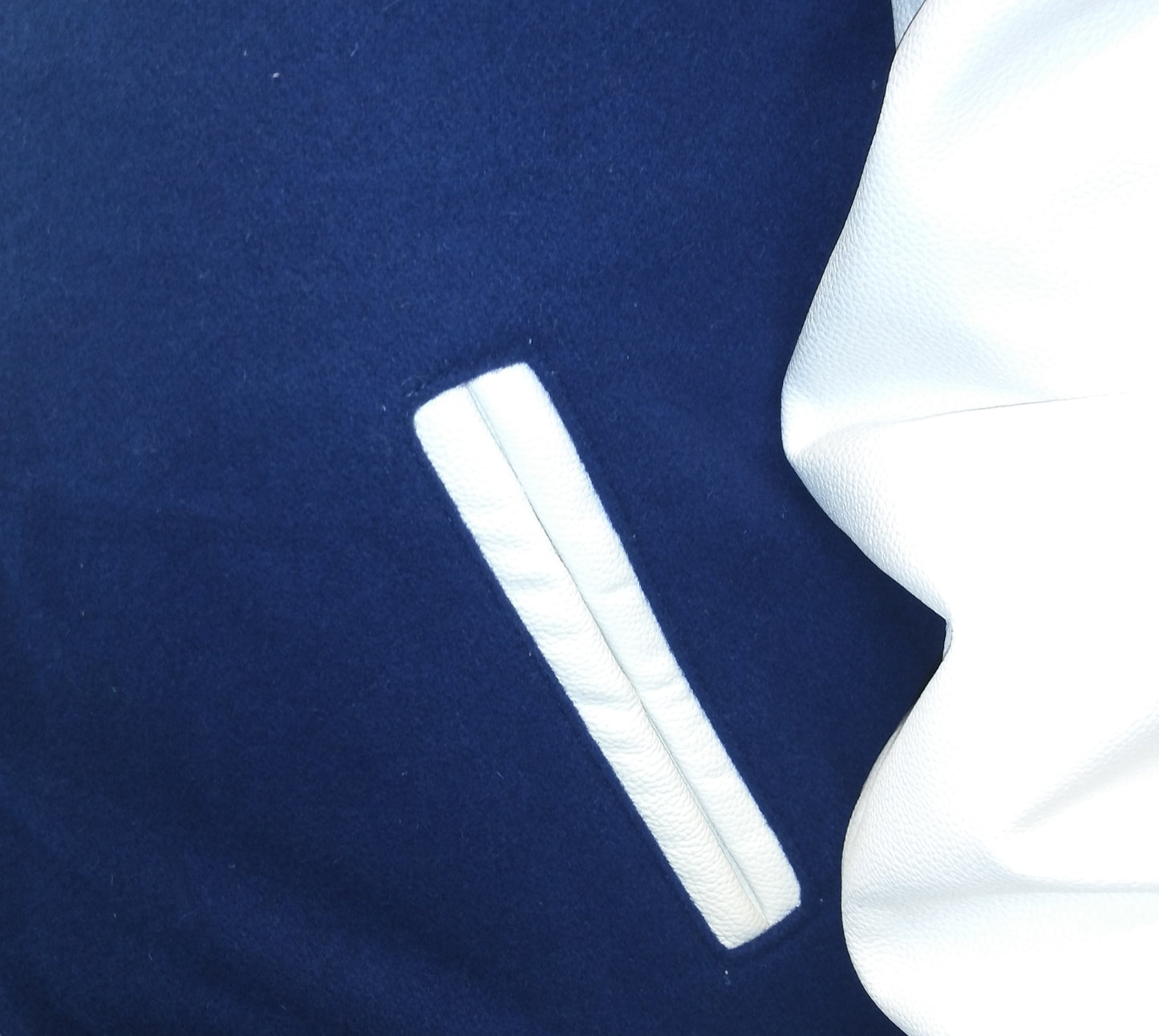 CFEMALE > TEAM CERTIFIED VARSITY JACKET: WOMEN/ GIRLS FASHION GENUINE LEATHER/ WOOL VARSITY JACKET; ORIGINAL DESIGN; APPLIQUE/ EMBROIDERY PRINT.