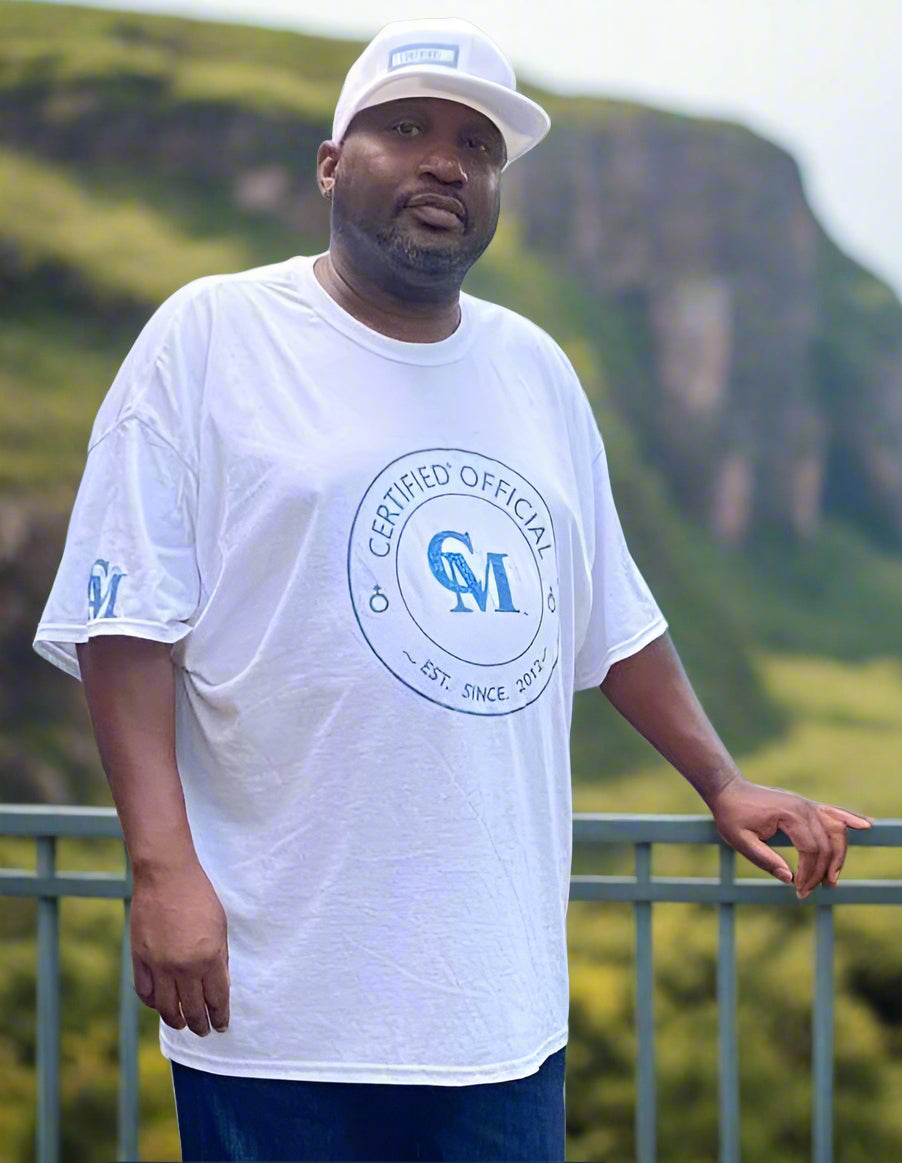 CMALE > SHIRT OF ARMZ: MEN'S FASHION SLIM FIT CREW NECK SHIRT; SHORT SLEEVE; ORIGINAL DESIGN; VINYL PRINT.